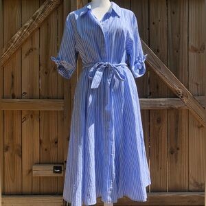 Calvin Klein Button Up Dress